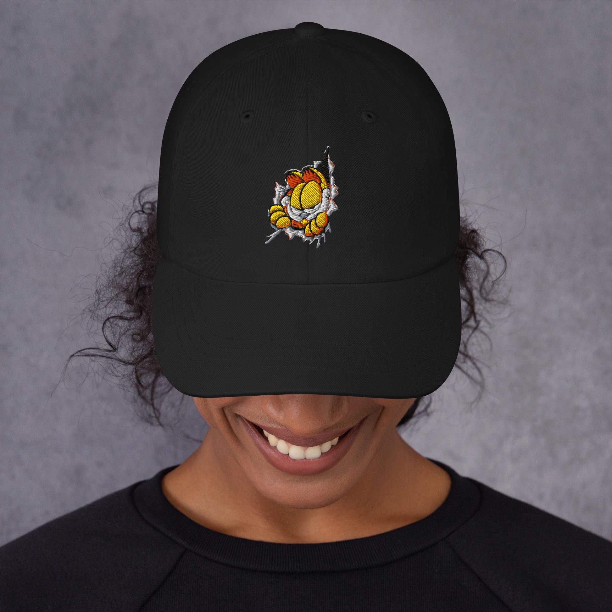 🔵 GARFIELD 🔵 - Gorra Bordada URBAN Unisex 🔵.