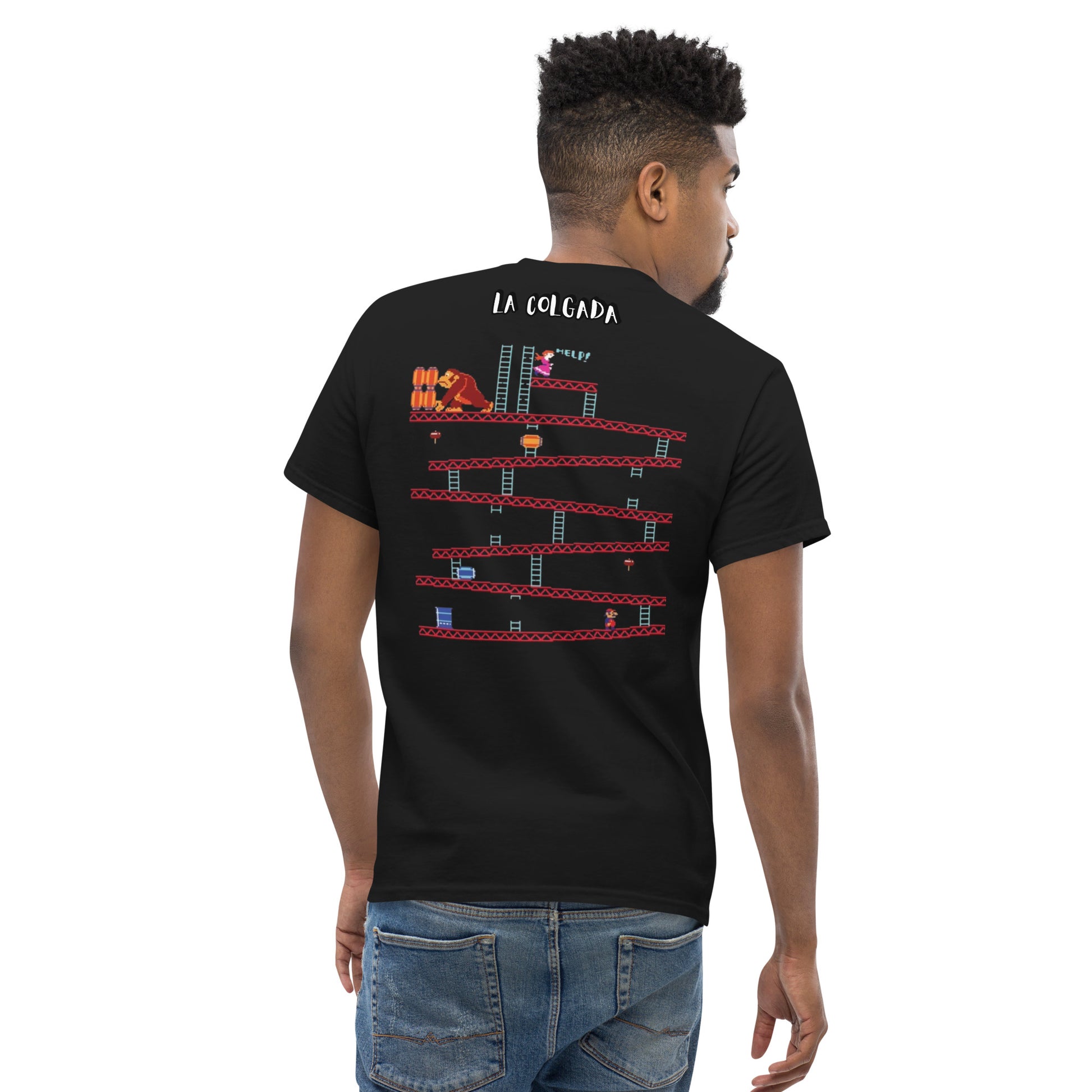 🔵🐵 MONKEY GAMER 🕹️ - Camiseta Unisex 🎯.