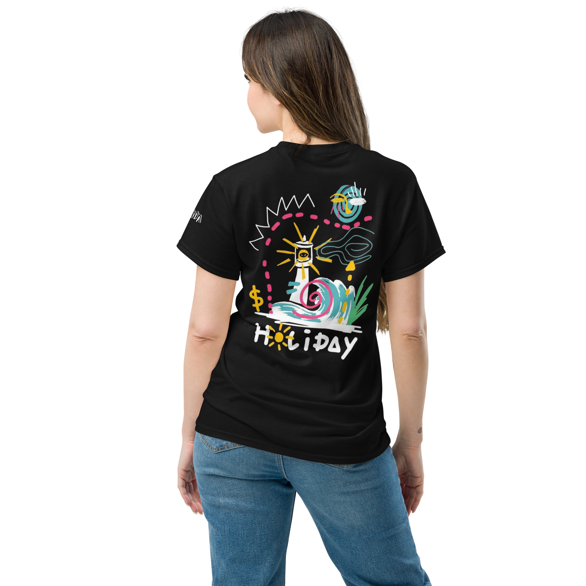 🔵🎄 HOLIDAYS 🎄 - Camiseta Unisex 🎯.