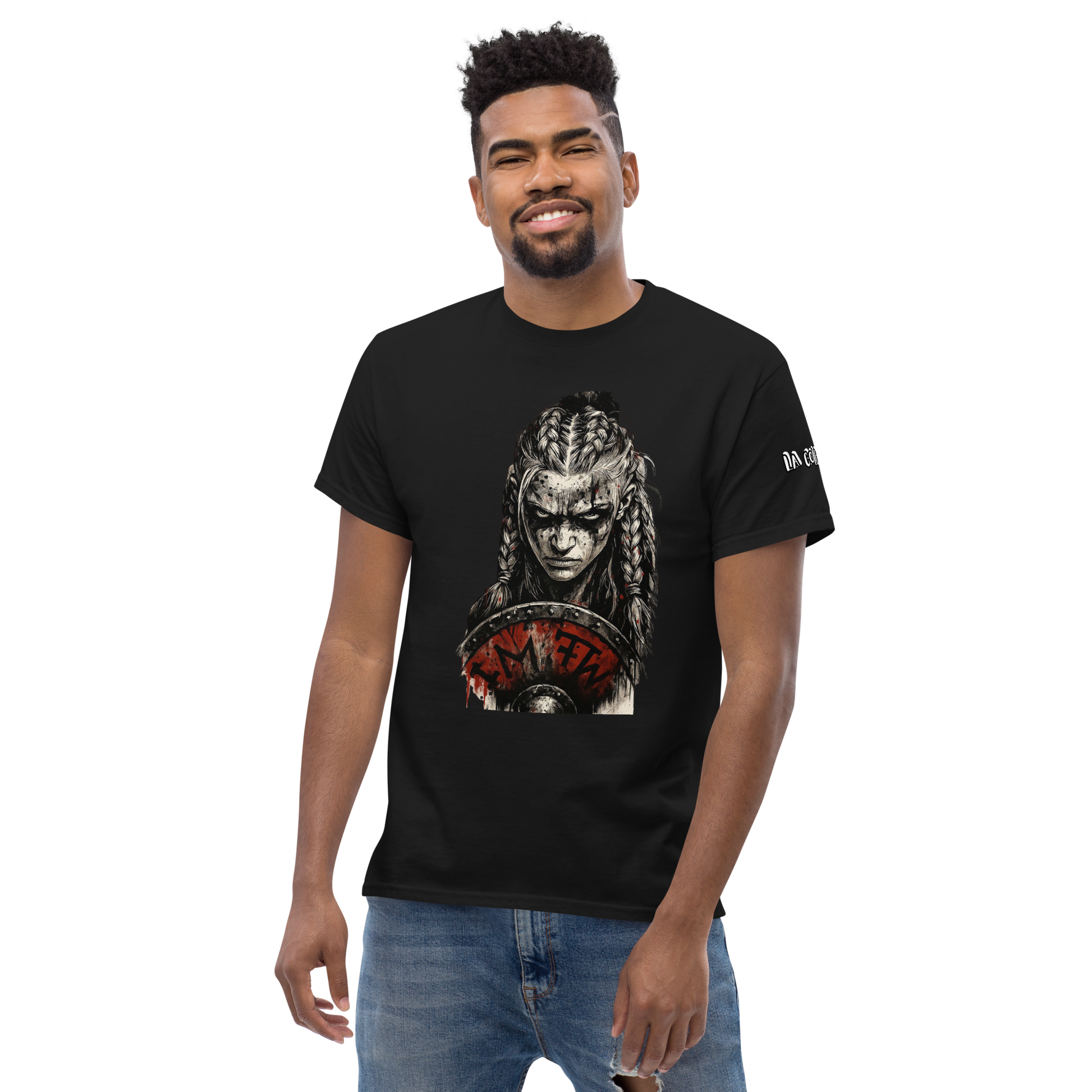 🔵⚔️ VIKING WARRIOR 🛡️ - Camiseta Unisex 🎯.