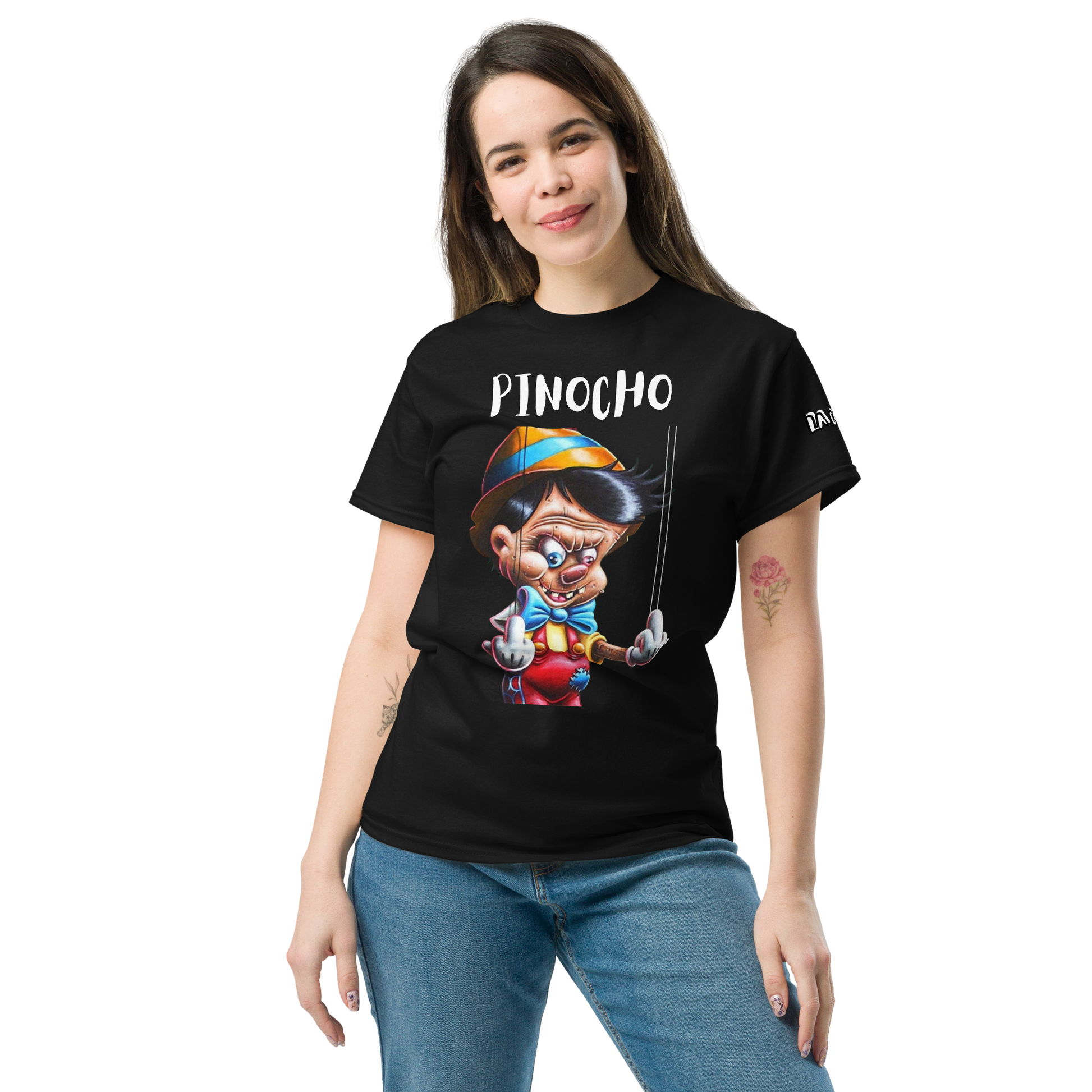 🔵🎭 PINOCHO 🎭 - Camiseta Unisex 🎯.