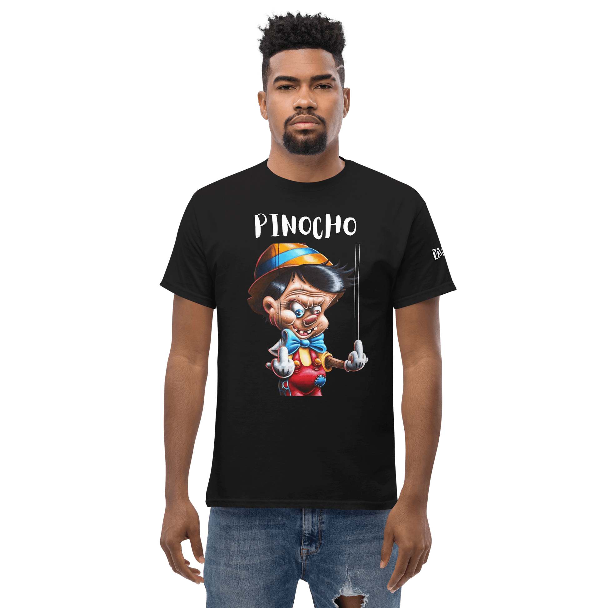 🔵🎭 PINOCHO 🎭 - Camiseta Unisex 🎯.