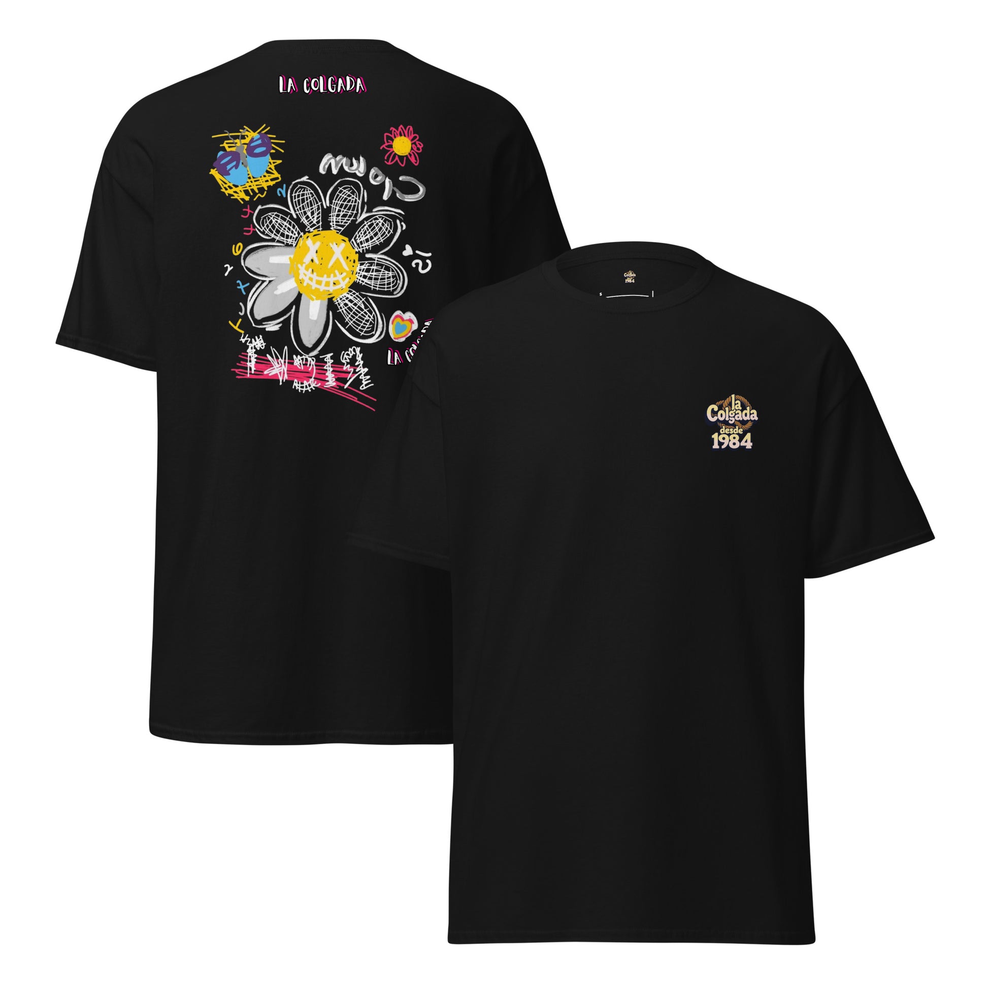 🔵🌼 MARGARITA URBANA 🕹️ - Camiseta Unisex 🎯.