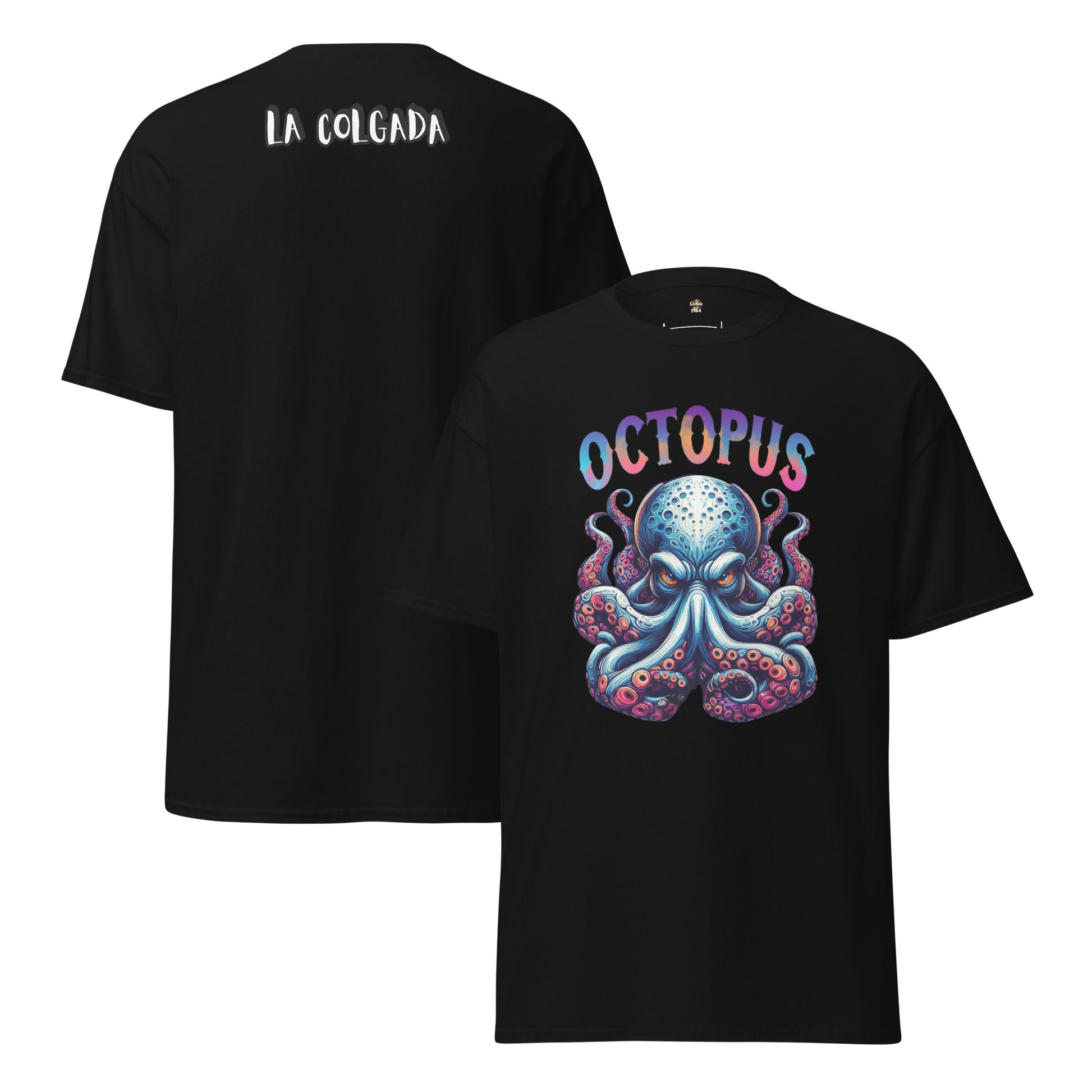 🔵🐙 OCTOPUS 🕹️ - Camiseta Unisex 🎯.