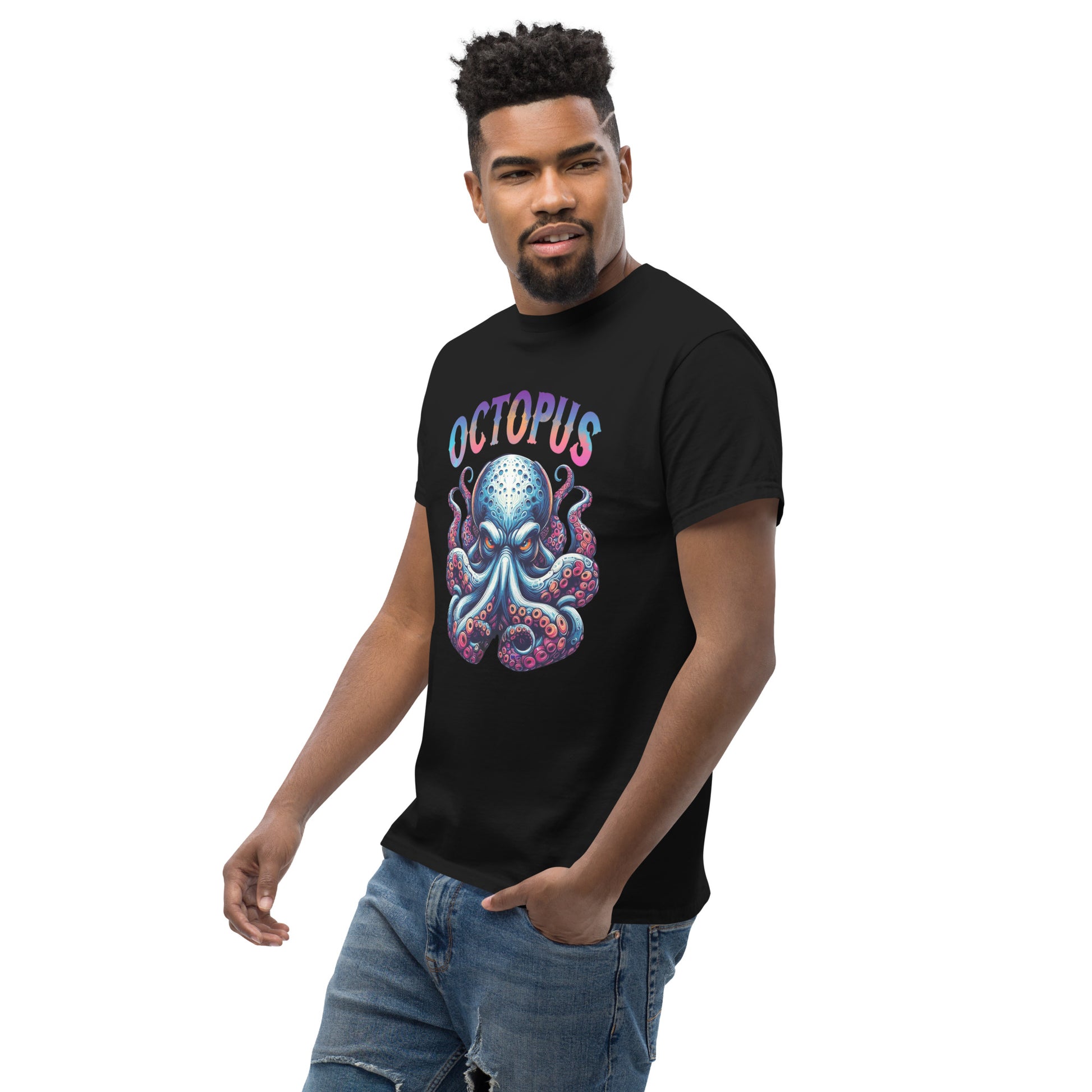 🔵🐙 OCTOPUS 🕹️ - Camiseta Unisex 🎯.