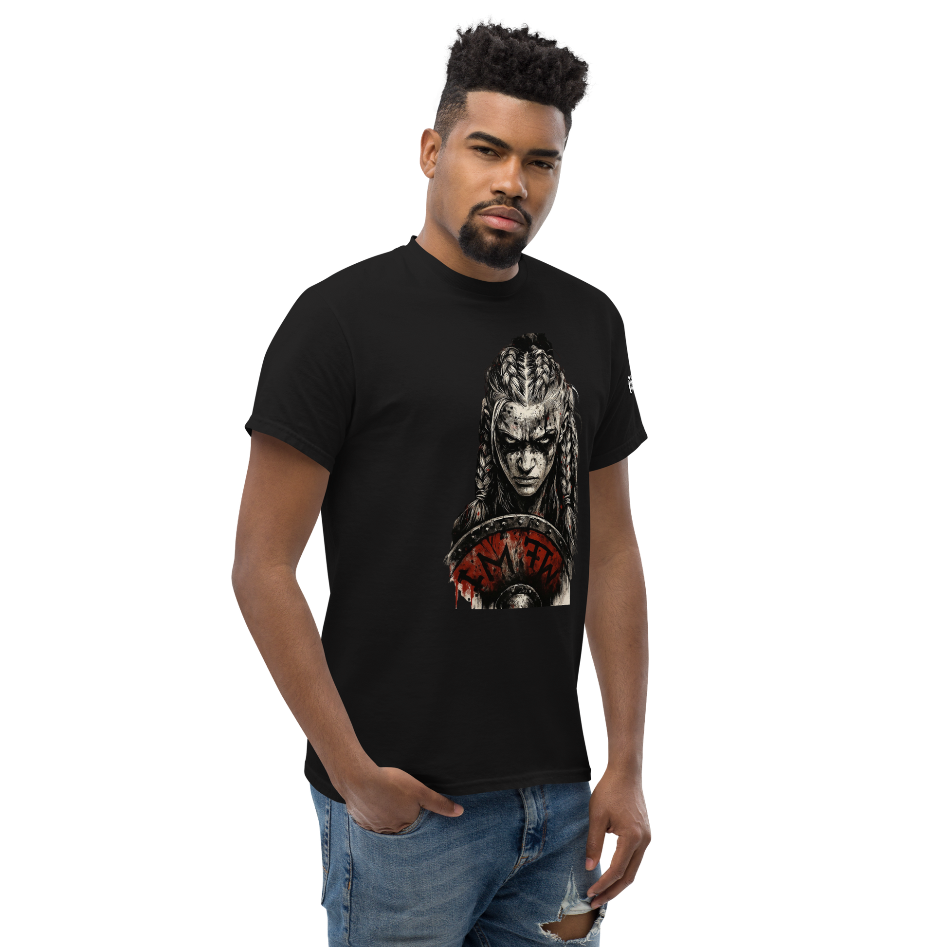 🔵⚔️ VIKING WARRIOR 🛡️ - Camiseta Unisex 🎯.