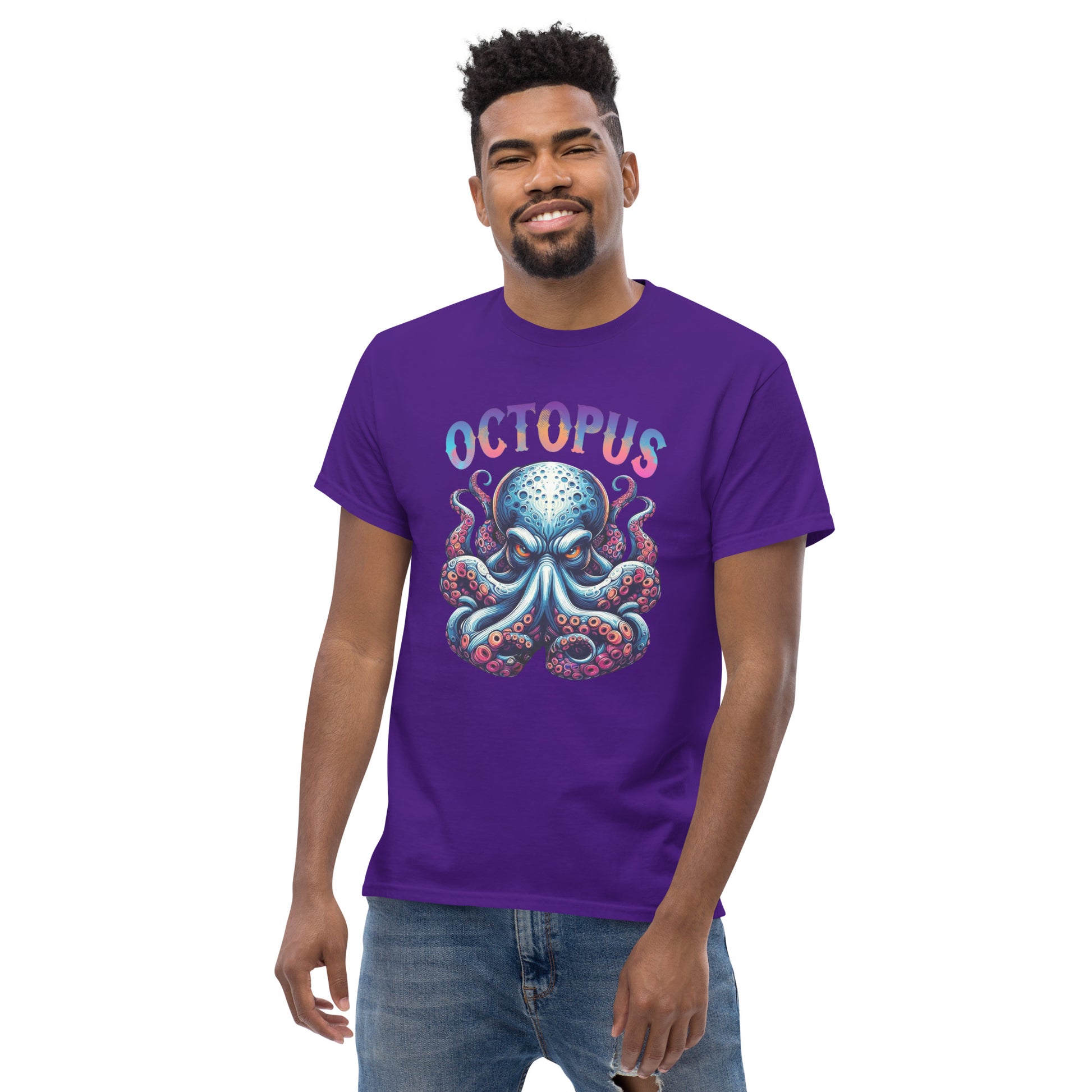 🔵🐙 OCTOPUS 🕹️ - Camiseta Unisex 🎯.