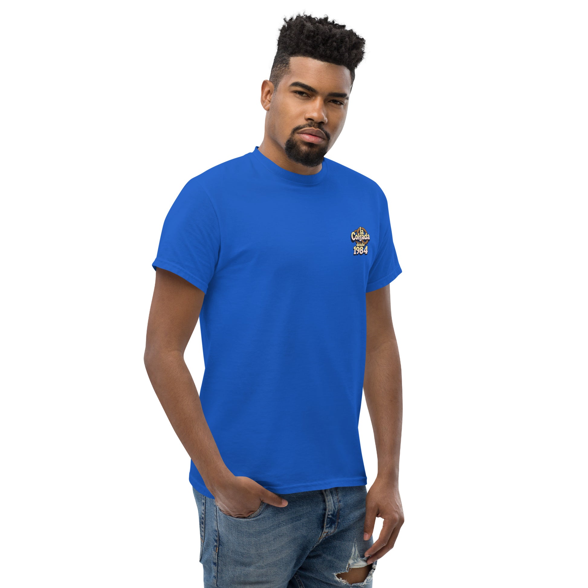 🔵🎯 TRIO COLGADO 🕹️ - Camiseta  Unisex 🎯.
