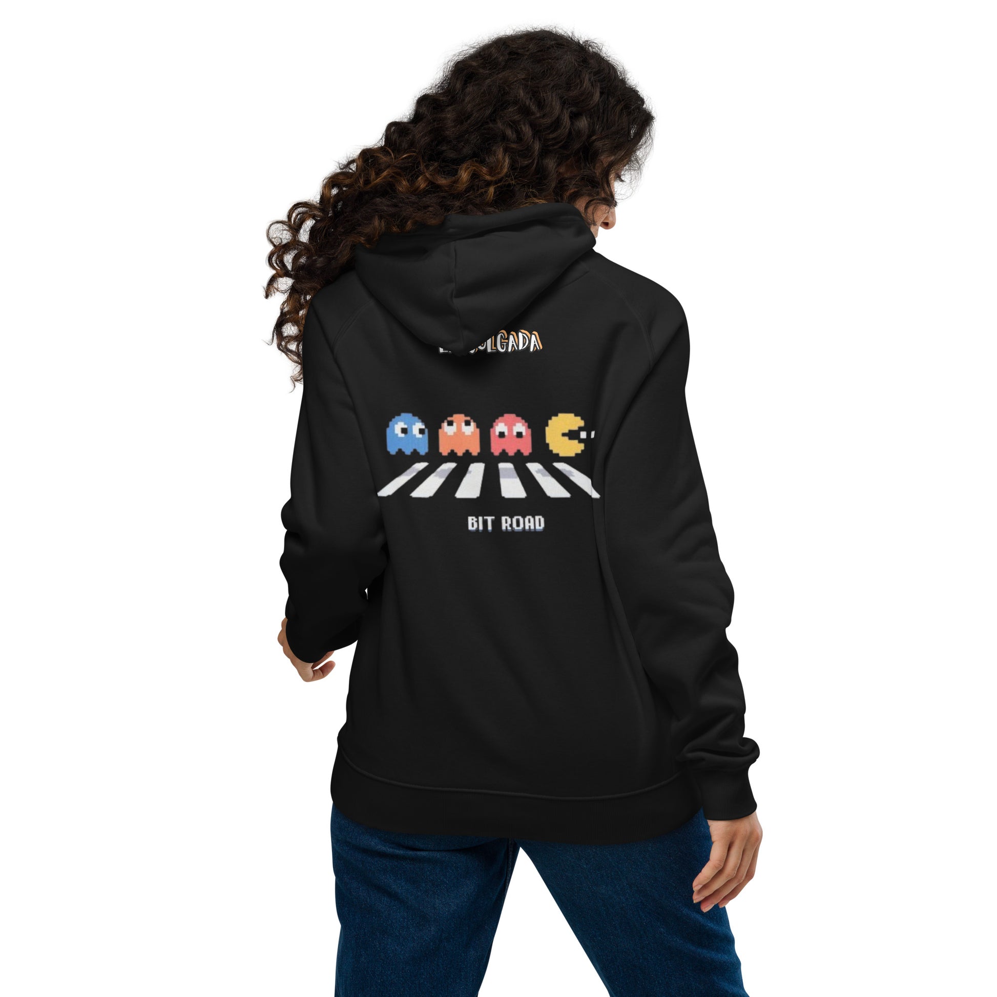 🔵🎮 SUDADERA PACMAN -UNISEX 🎮🔵.