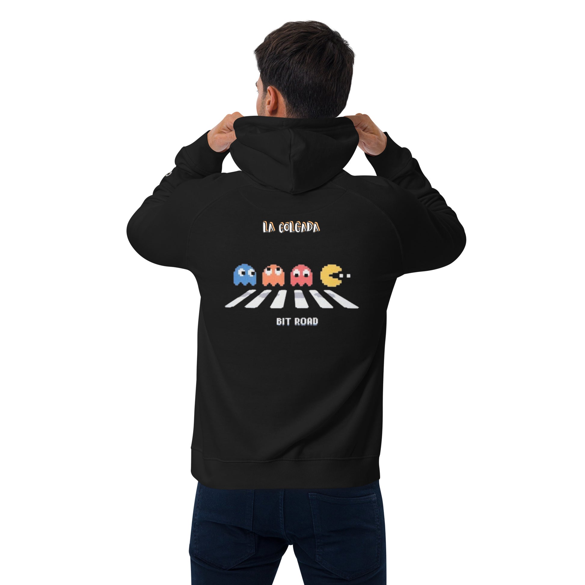 🔵🎮 SUDADERA PACMAN -UNISEX 🎮🔵.