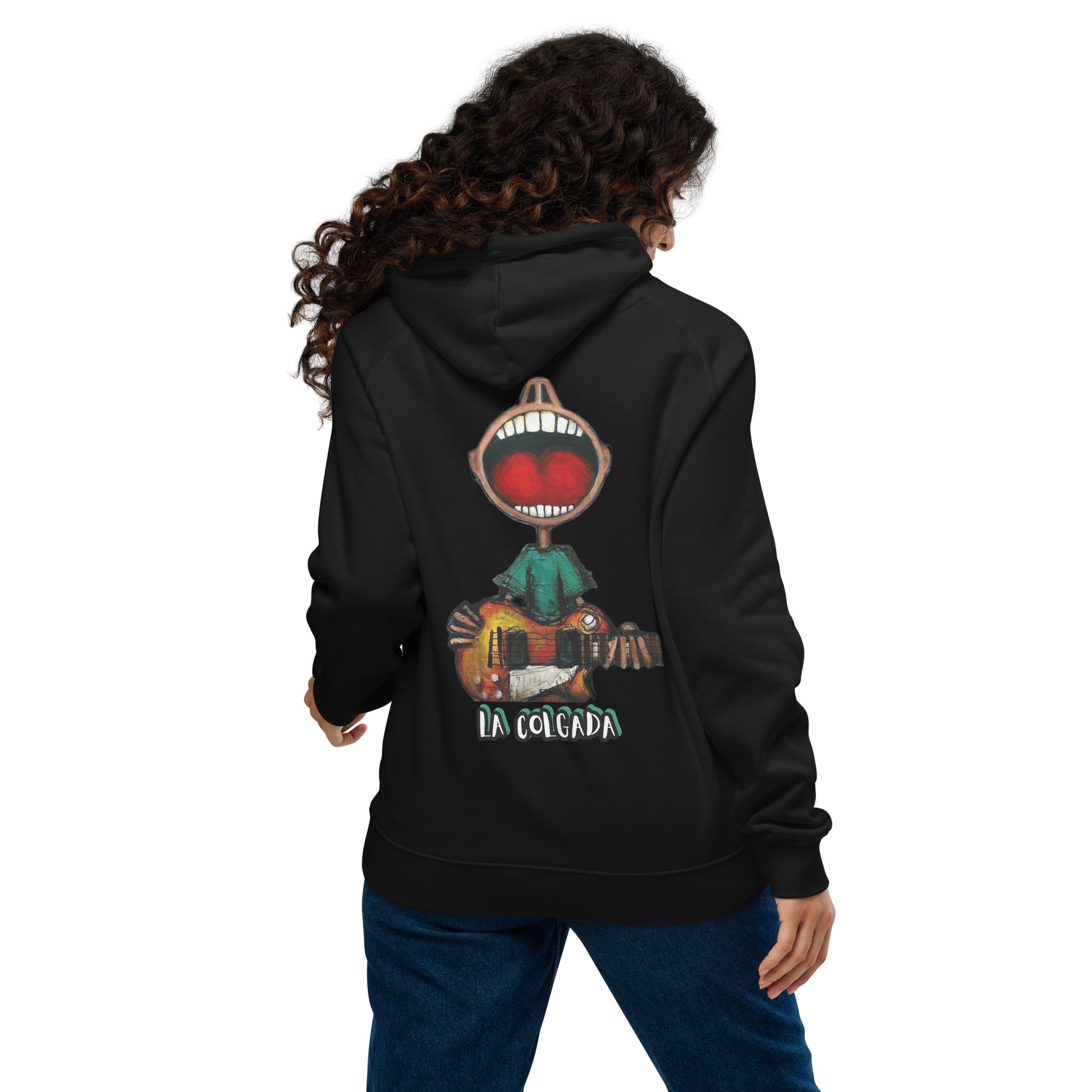 🔵👄🩴 SUDADERA BOCA CHANCLA - UNISEX 🩴👄🔵.