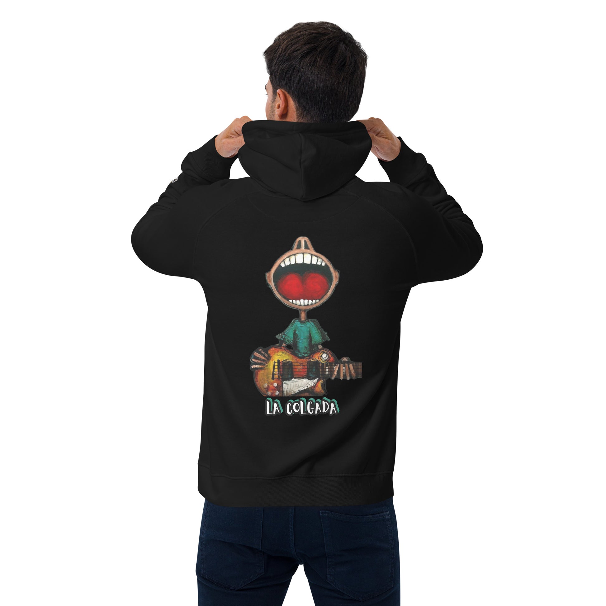 🔵👄🩴 SUDADERA BOCA CHANCLA - UNISEX 🩴👄🔵.