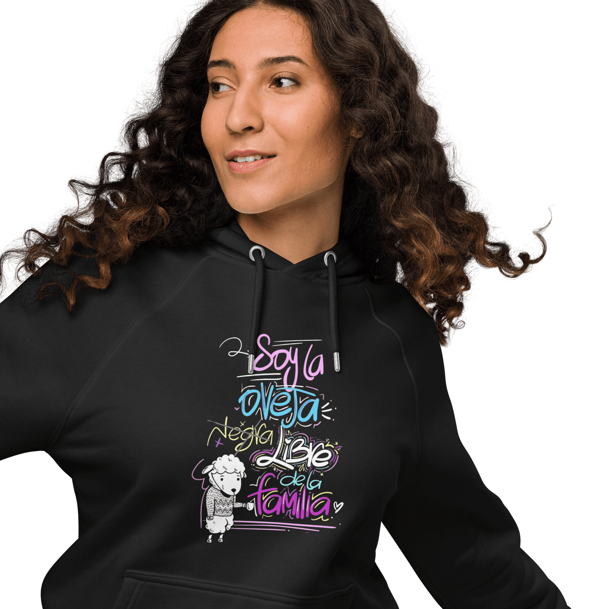 🔵🐑 SUDADERA LA OVEJA NEGRA - UNISEX 🐑🔵.