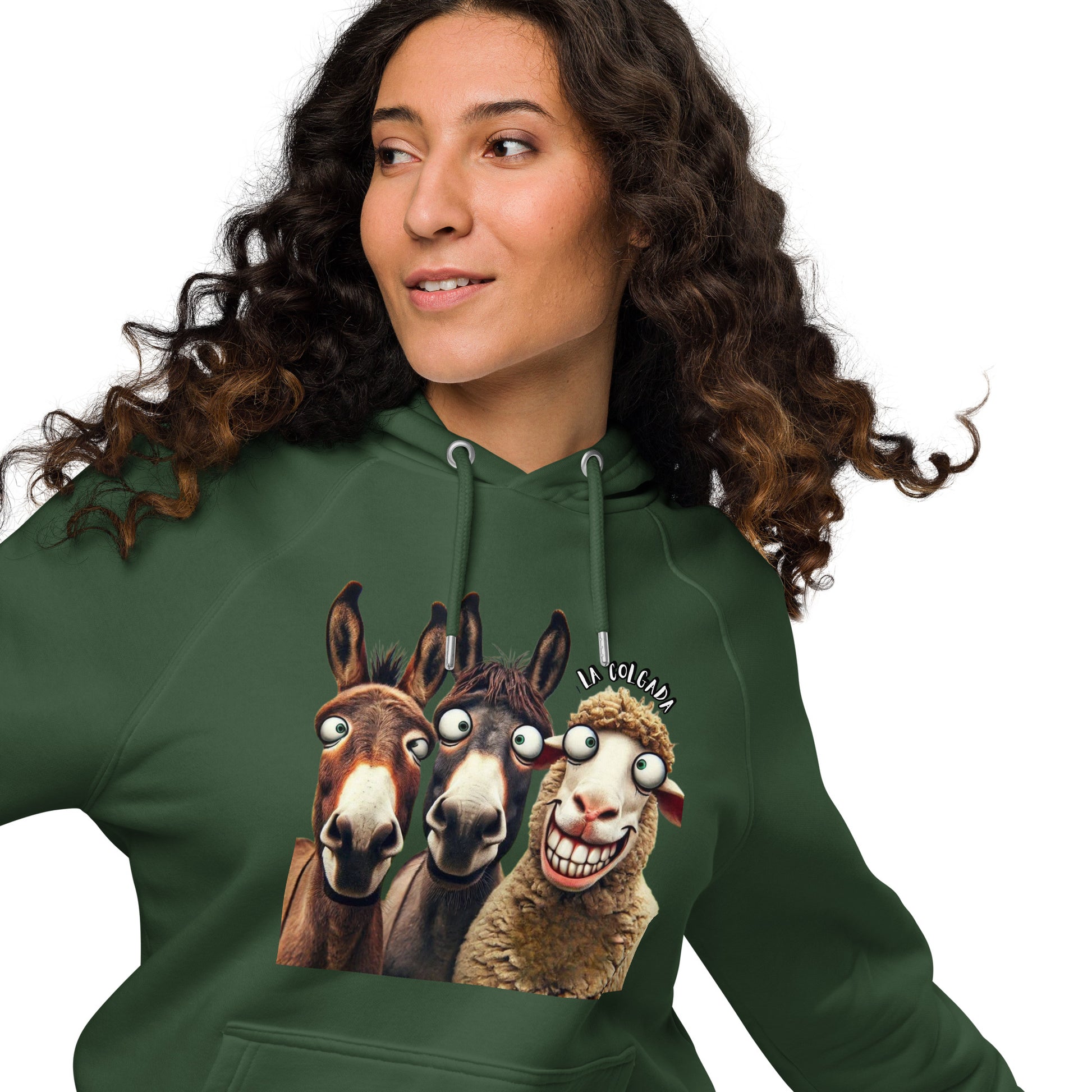 🔵🐑SUDADERA LA OVEJA COLGADA -UNISEX 🐑🔵.