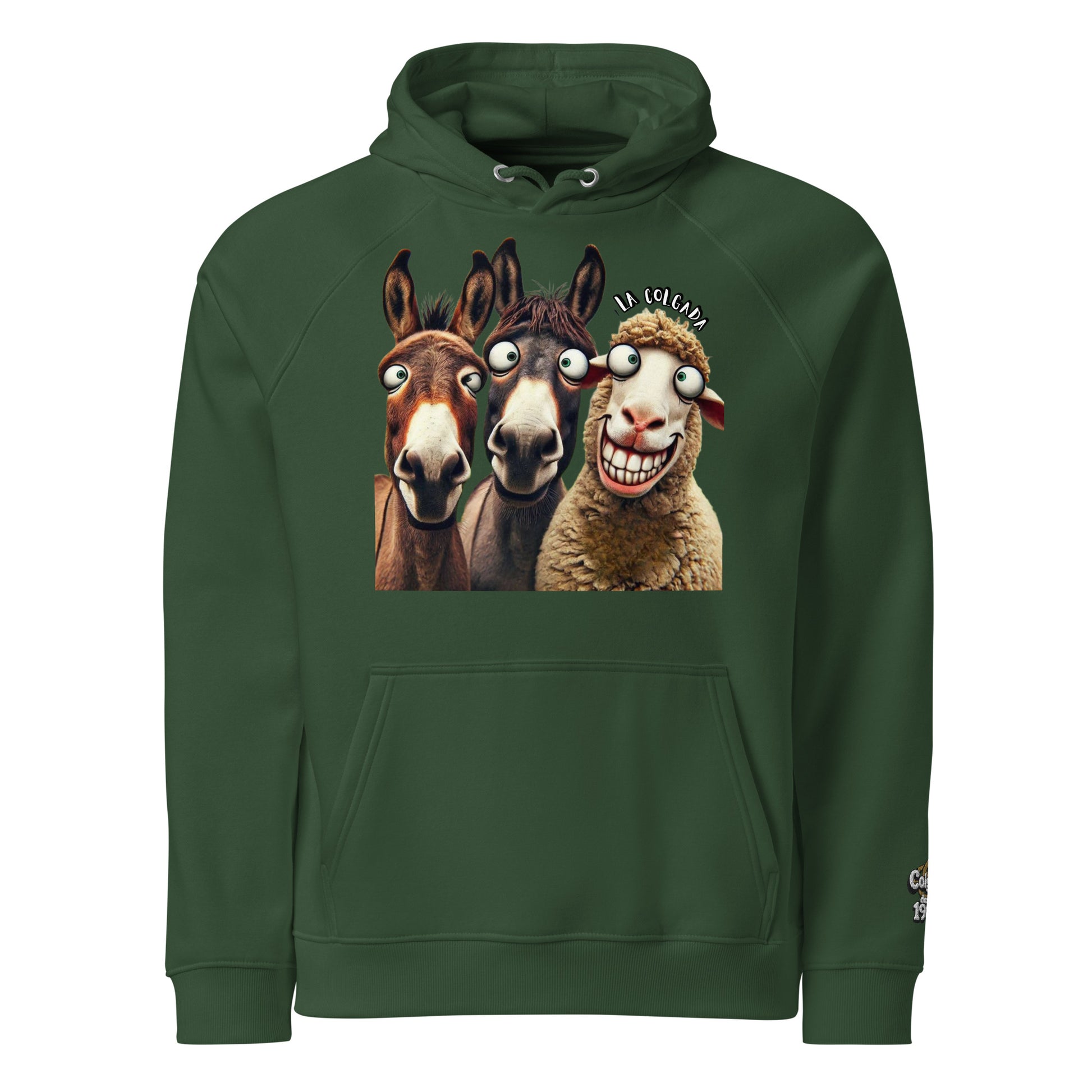 🔵🐑SUDADERA LA OVEJA COLGADA -UNISEX 🐑🔵.