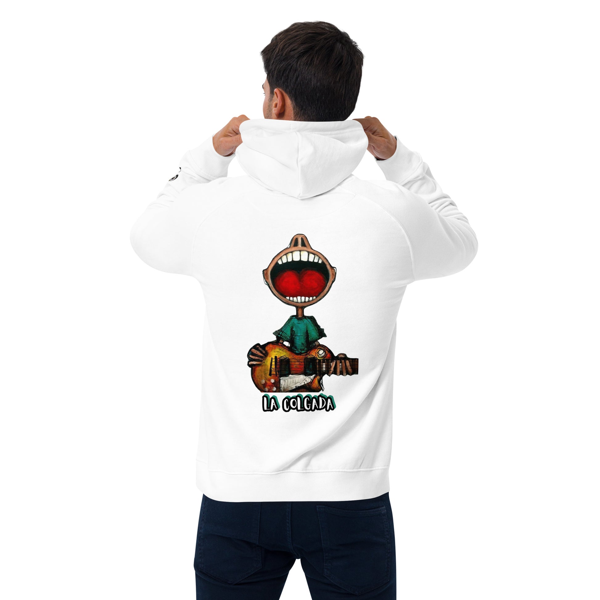 🔵👄🩴 SUDADERA BOCA CHANCLA - UNISEX 🩴👄🔵.