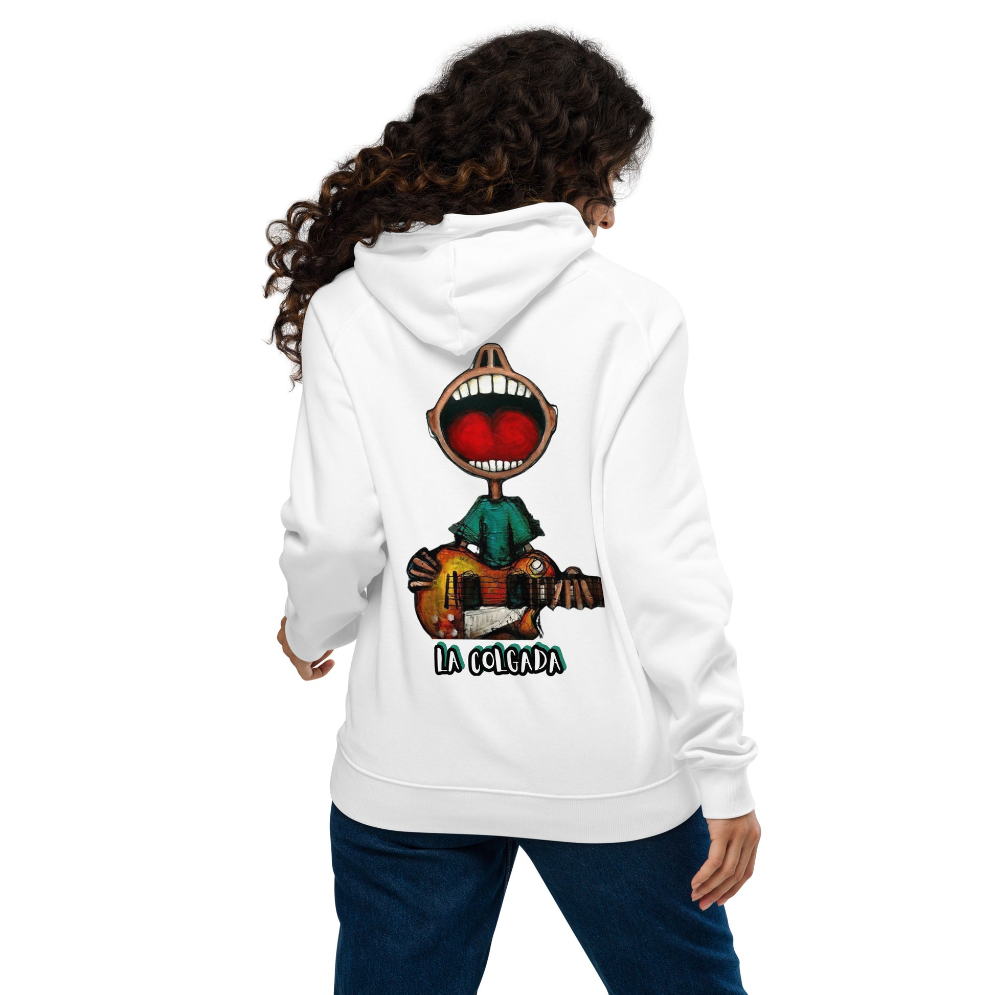 🔵👄🩴 SUDADERA BOCA CHANCLA - UNISEX 🩴👄🔵.
