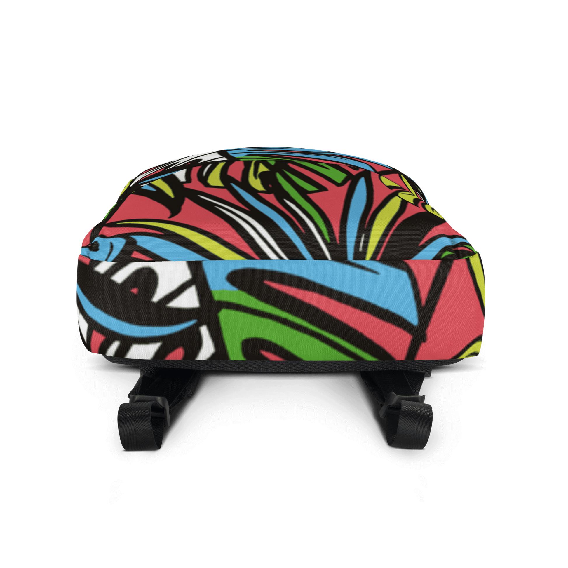 🔵 SELVA 🔵 - Mochila URBAN Unisex 🔵 con diseño artístico y colorido, ideal para un estilo urbano.