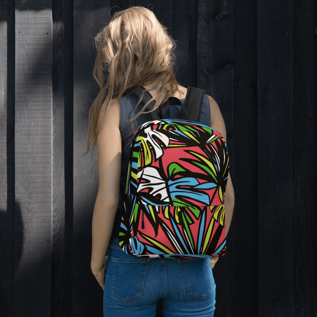 SELVA - Mochila URBAN Unisex - Diseño salvaje y urbano con estampado colorido