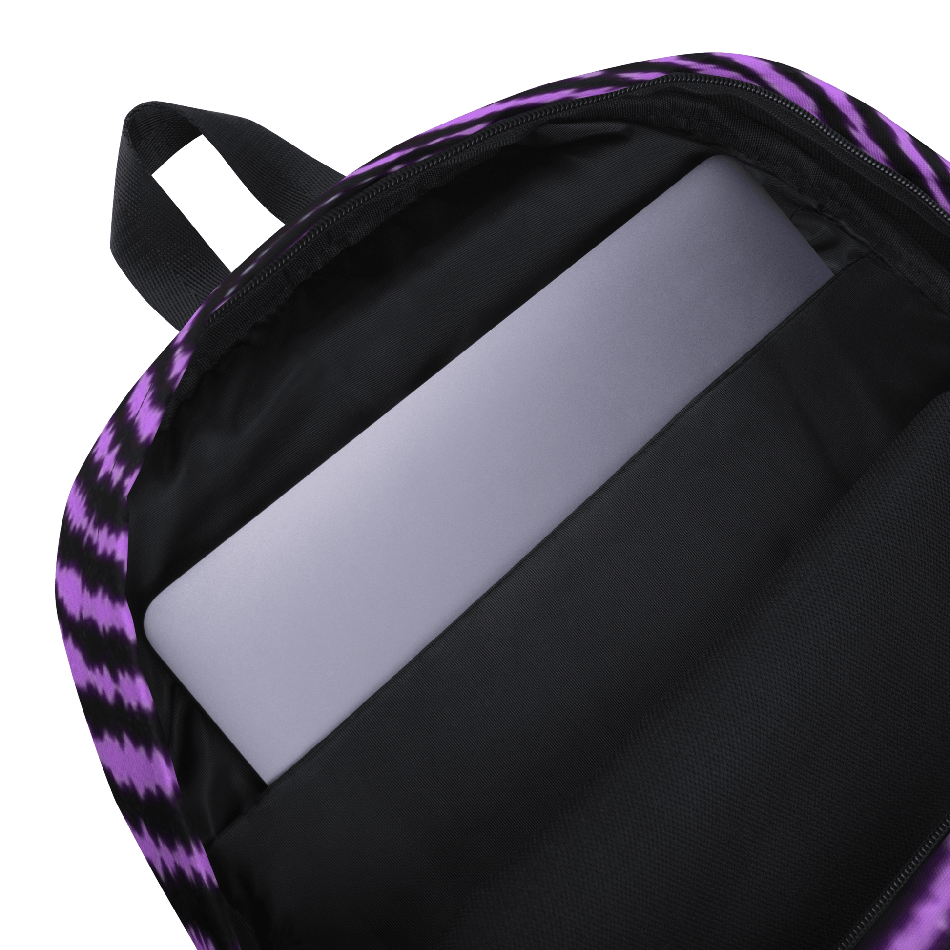 🔵 ESPIRAL MORADA 🔵 - Mochila URBAN Unisex 🔵 interior con un compartimento para laptop y diseño moderno.