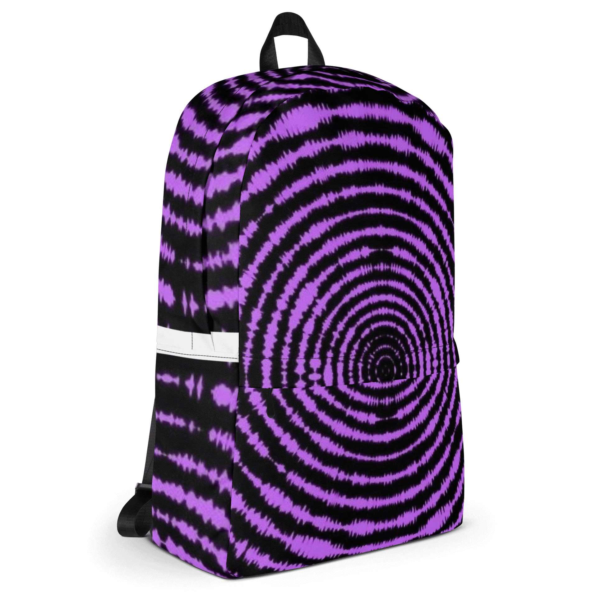 🔵 ESPIRAL MORADA 🔵 - Mochila URBAN Unisex 🔵 con diseño hipnótico de espiral morada.