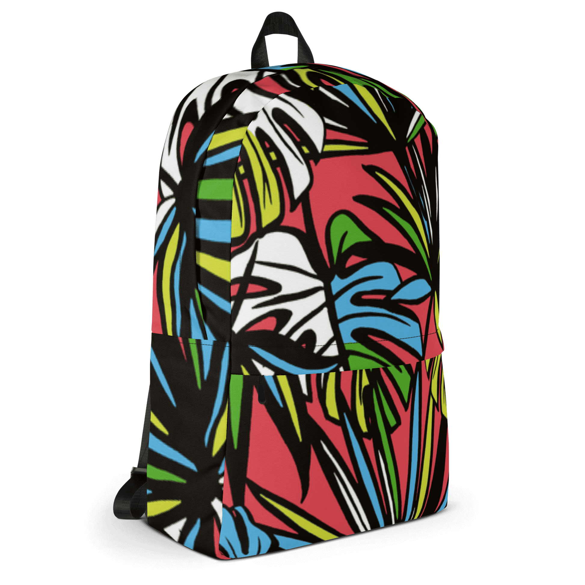 🔵 SELVA 🔵 - Mochila URBAN Unisex 🔵 con diseño selvático colorido y exclusivo, ideal para un estilo urbano y streetwear.