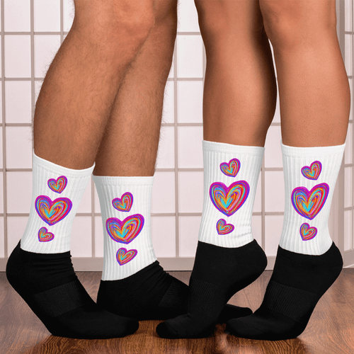 🧦 CALCETINES CORAZÓN MULTICOLOR URBAN Unisex 🧦.