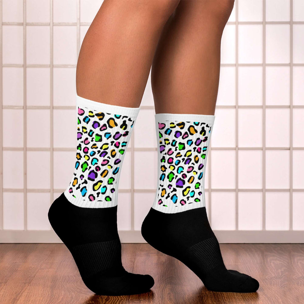 🧦 CALCETINES LEOPARDO COLORES URBAN Unisex 🧦.