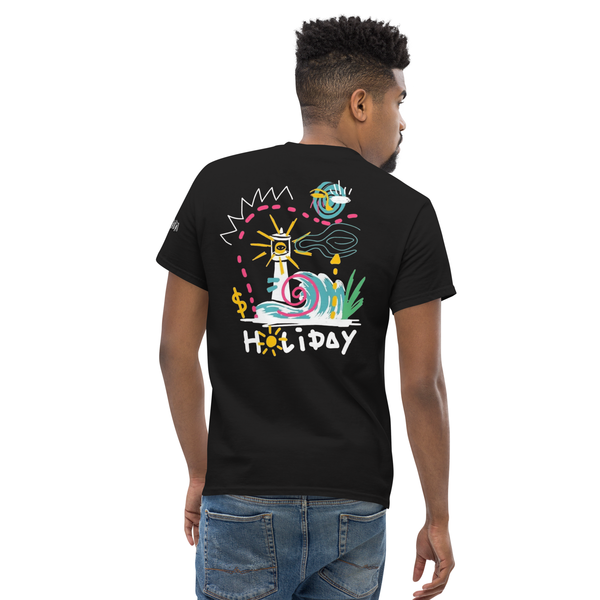 🔵🎄 HOLIDAYS 🎄 - Camiseta Unisex 🎯.