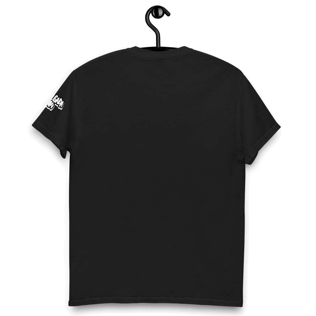 🔵👸 ALICIA EN TATTOOLAND 🎯 - Camiseta Unisex con diseño exclusivo en la parte posterior, color negro, 100% algodón.