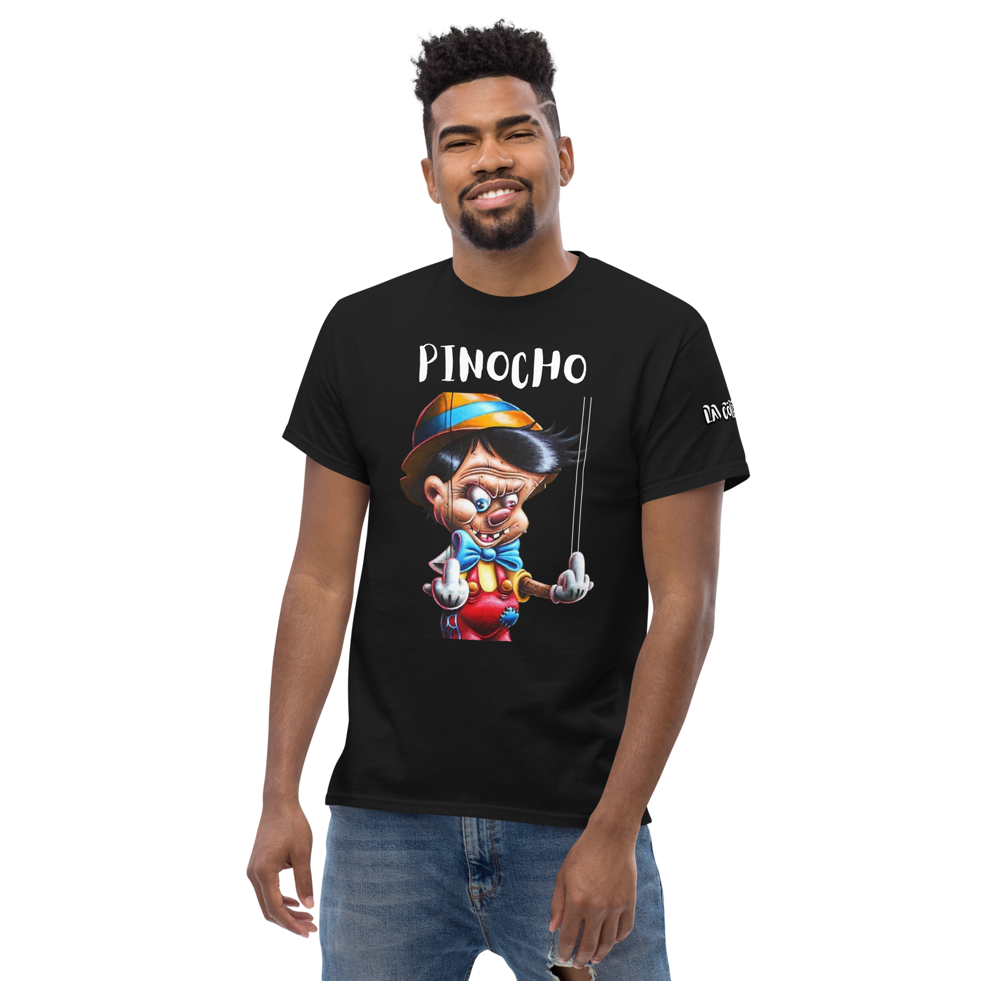 🔵🎭 PINOCHO 🎭 - Camiseta Unisex 🎯.