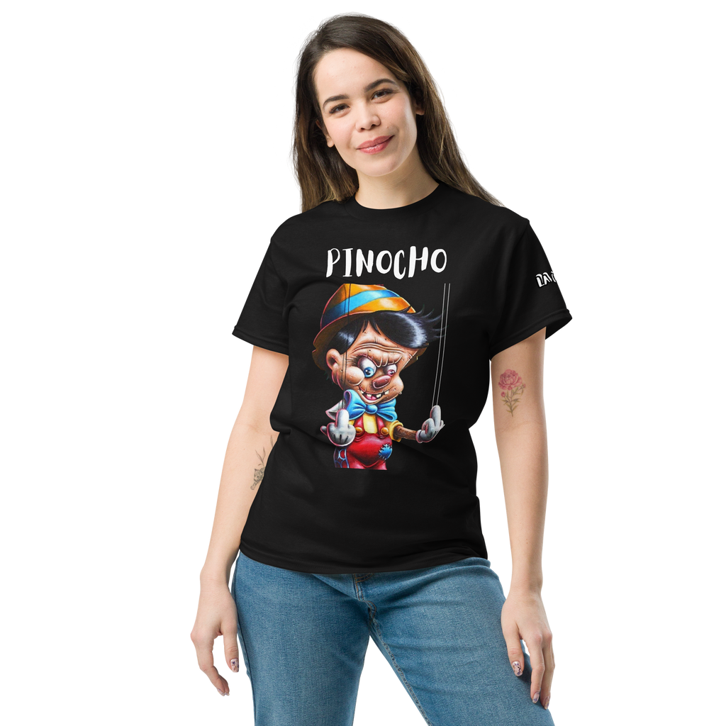 🔵🎭 PINOCHO 🎭 - Camiseta Unisex 🎯.