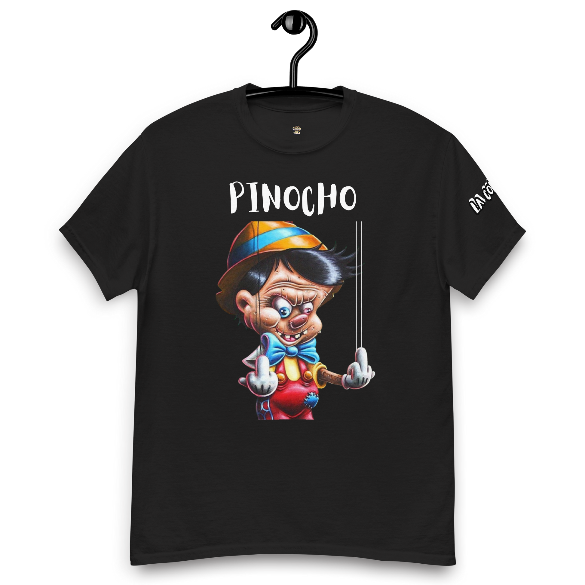 🔵🎭 PINOCHO 🎭 - Camiseta Unisex 🎯.