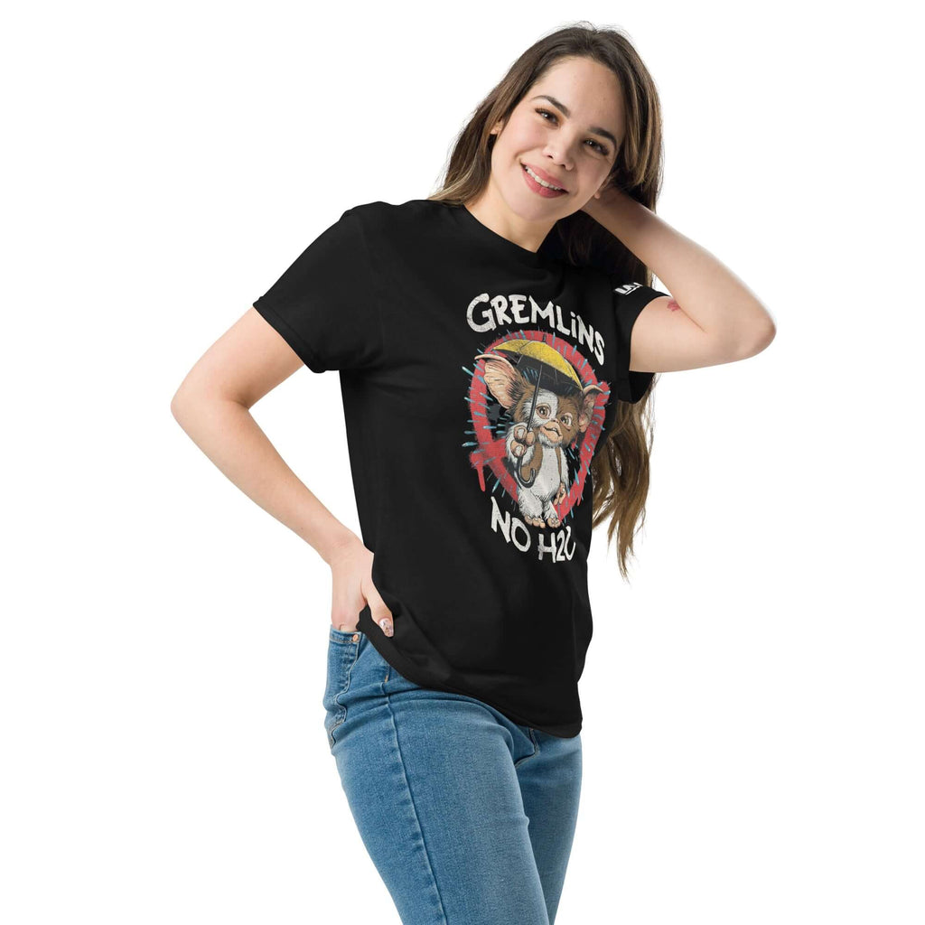 CAMISETA 🔵 GREMLINS 🔵 con diseño de estilo retro, unisex y cómoda, ideal para fans de los 80s.