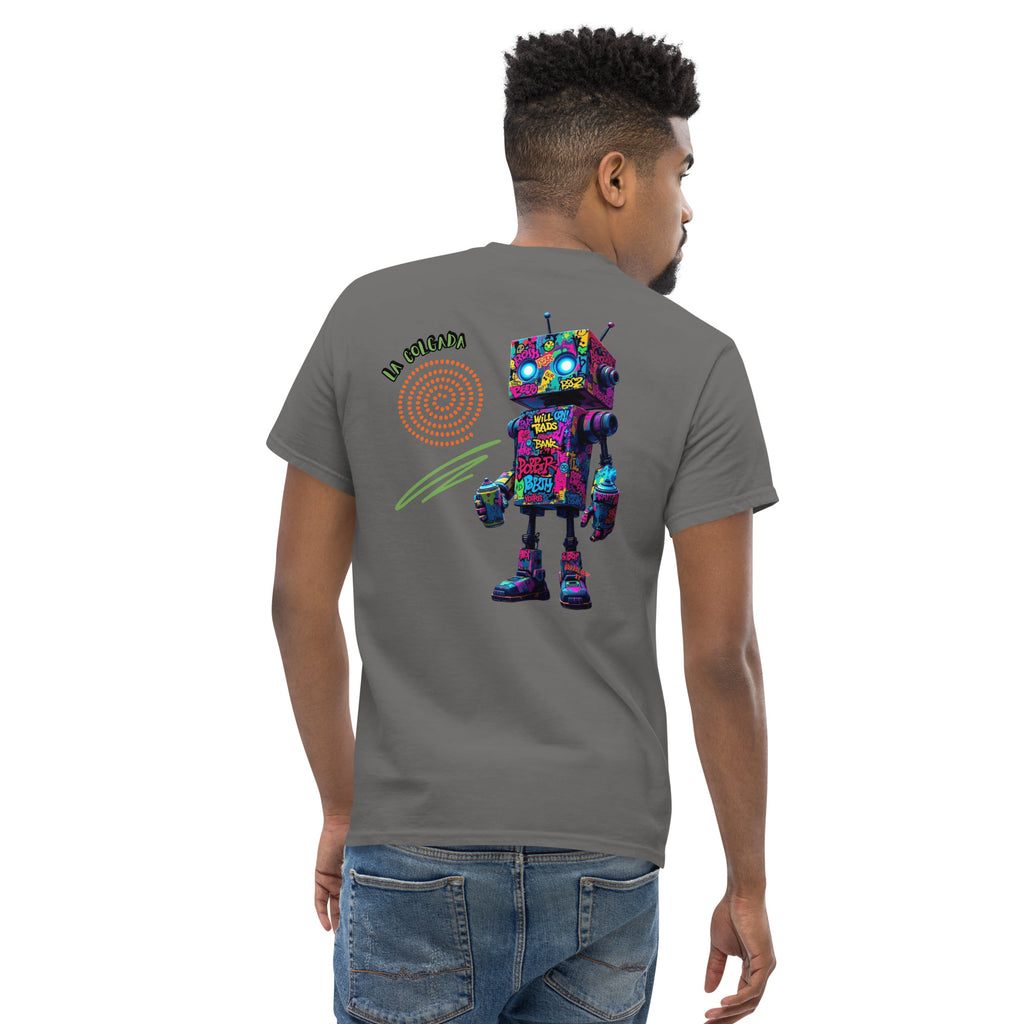 🔵🤖 ROBOT AZ 🕹️ - Camiseta Unisex 🎯.