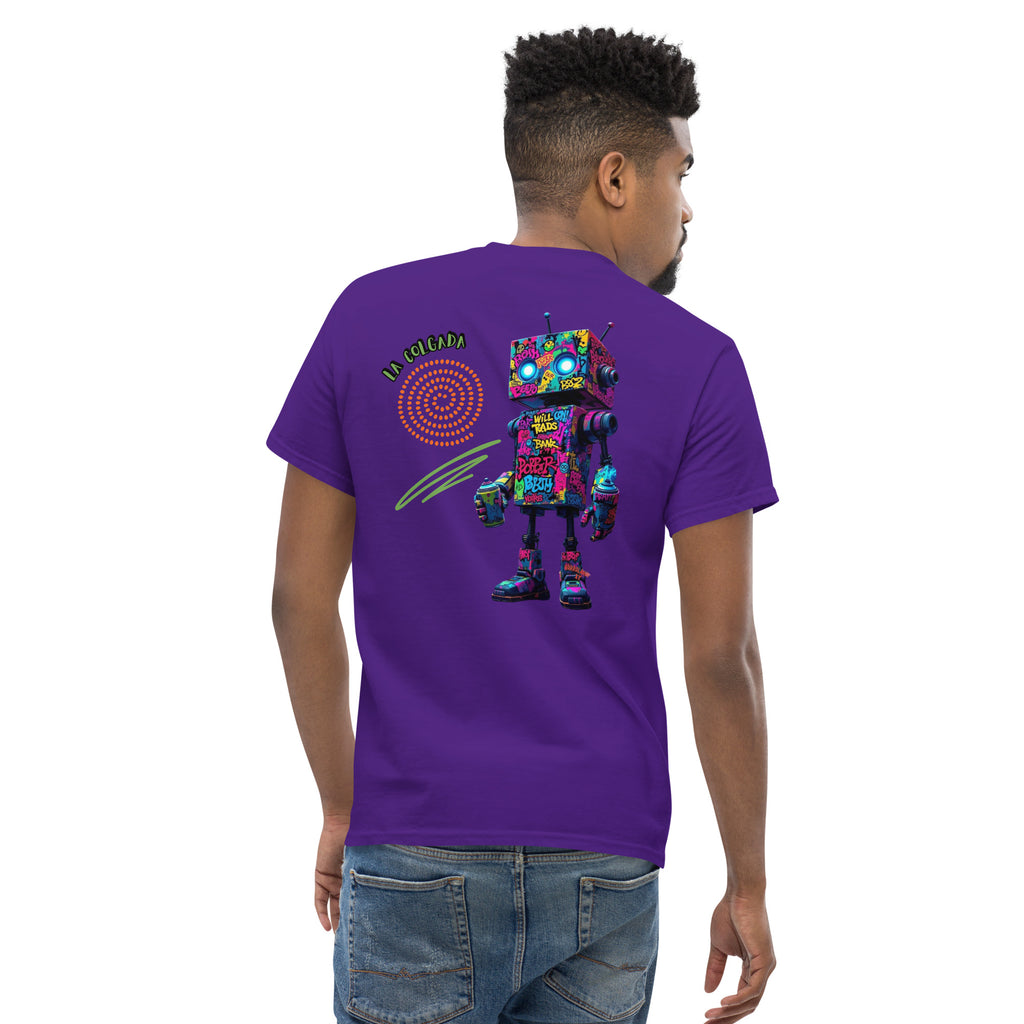 🔵🤖 ROBOT AZ 🕹️ - Camiseta Unisex 🎯.