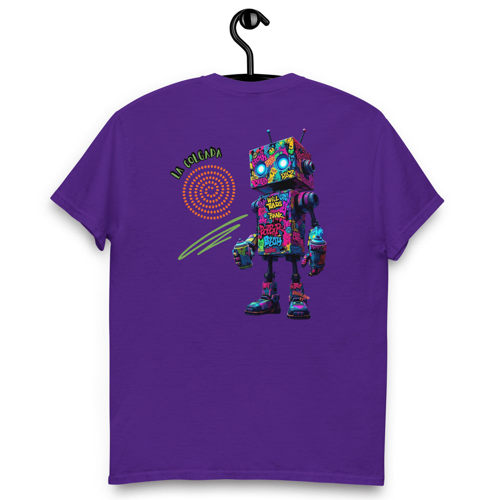 🔵🤖 ROBOT AZ 🕹️ - Camiseta Unisex 🎯.