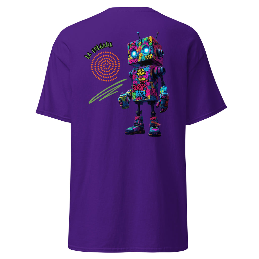 🔵🤖 ROBOT AZ 🕹️ - Camiseta Unisex 🎯.