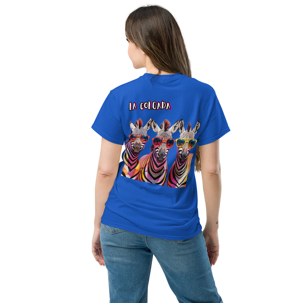 🔵🎯 TRIO COLGADO 🕹️ - Camiseta  Unisex 🎯.