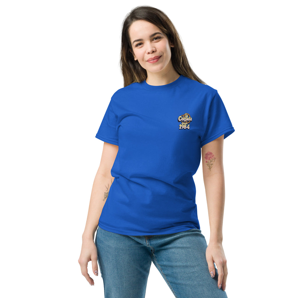🔵🎯 TRIO COLGADO 🕹️ - Camiseta  Unisex 🎯.