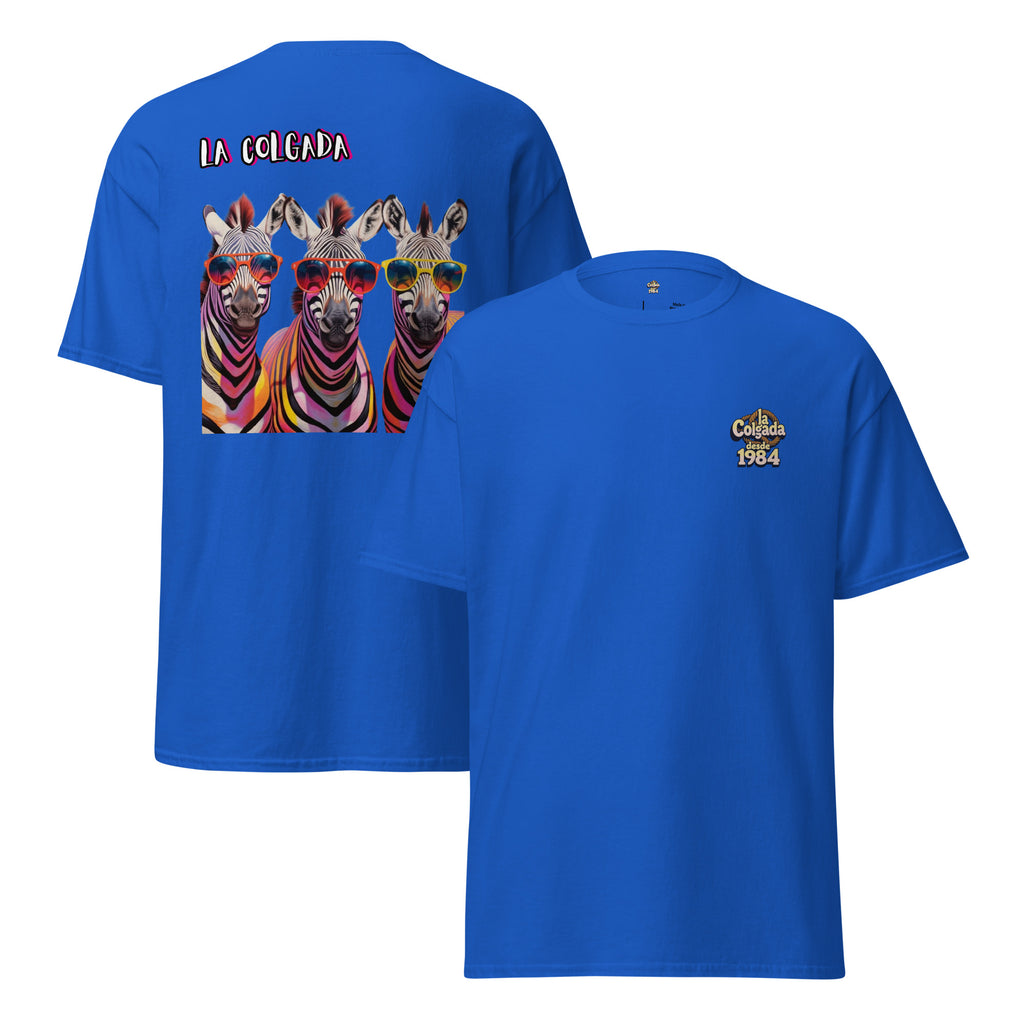 🔵🎯 TRIO COLGADO 🕹️ - Camiseta  Unisex 🎯.