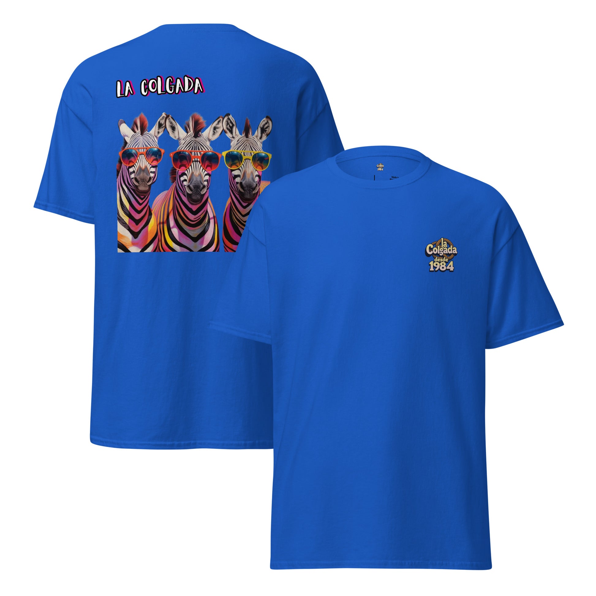 🔵🎯 TRIO COLGADO 🕹️ - Camiseta  Unisex 🎯.