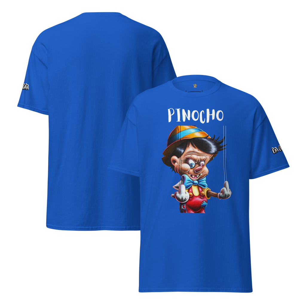 🔵🎭 PINOCHO 🎭 - Camiseta Unisex 🎯.