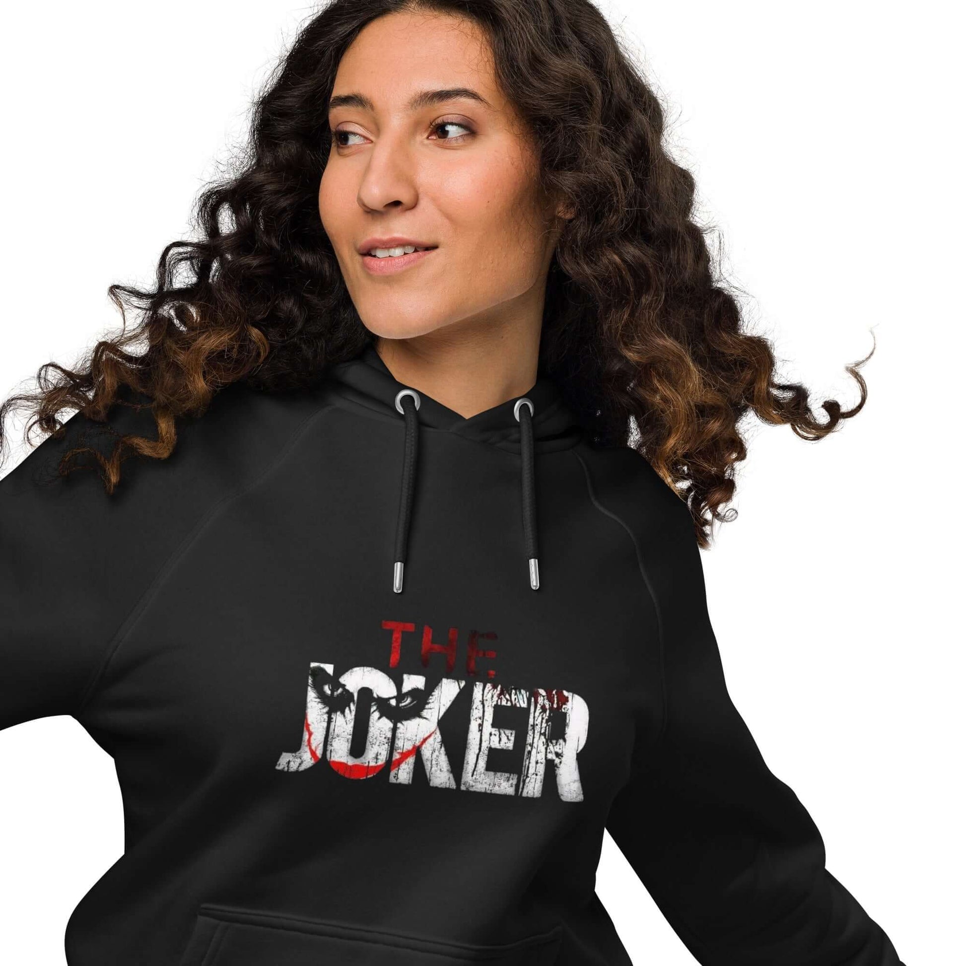 🔵🃏 JOKER - SUDADERA UNISEX 🃏🔵 | Sudadera unisex negra con diseño exclusivo del Joker, perfecta para un estilo urbano.