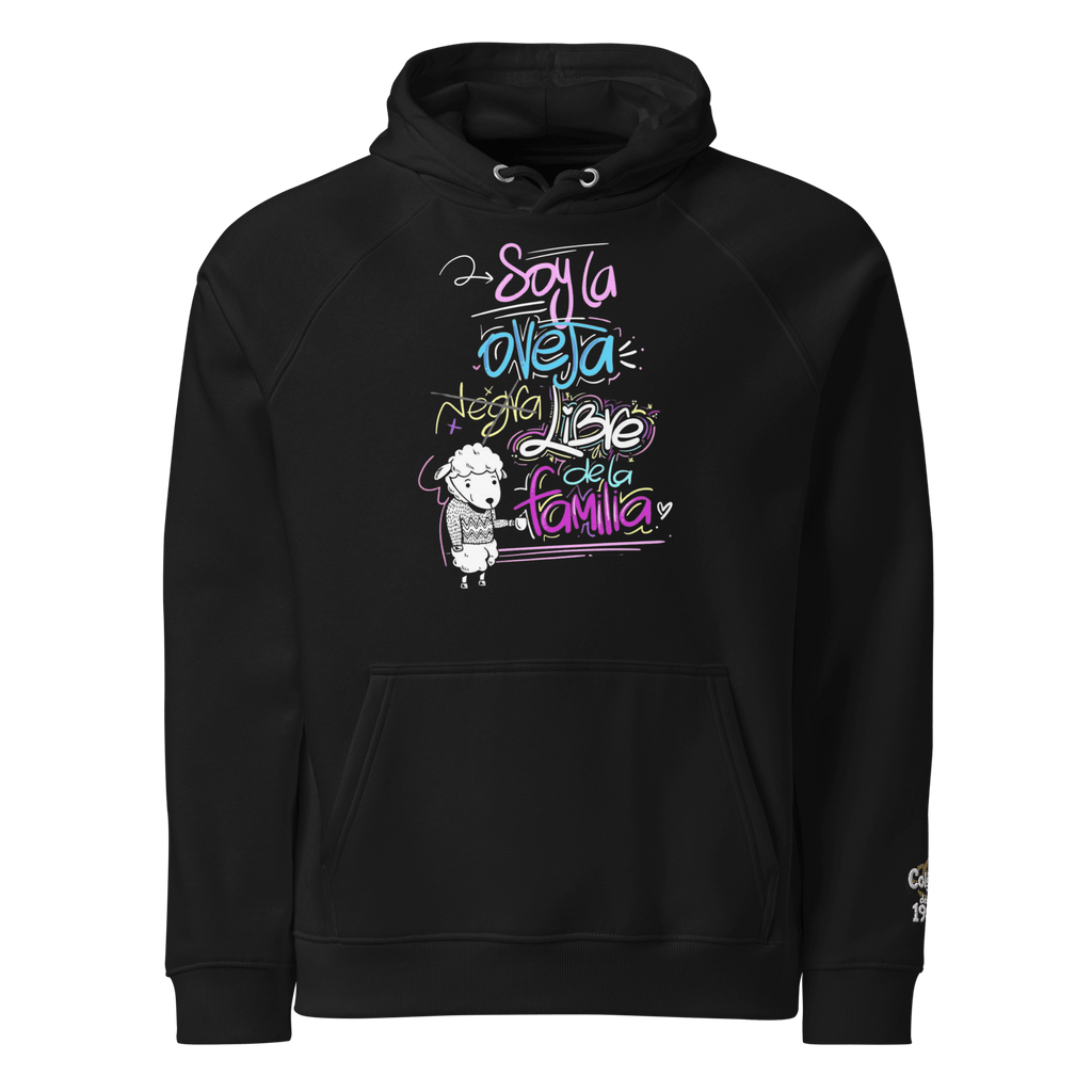 🔵🐑 SUDADERA LA OVEJA NEGRA - UNISEX 🐑🔵.