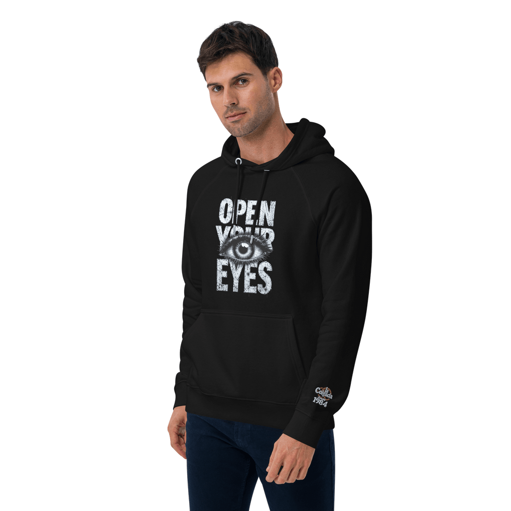 SUDADERA URBAN EYES - UNISEX ¡Todas las miradas en tu estilo! diseño con arte urbano y comodidad.