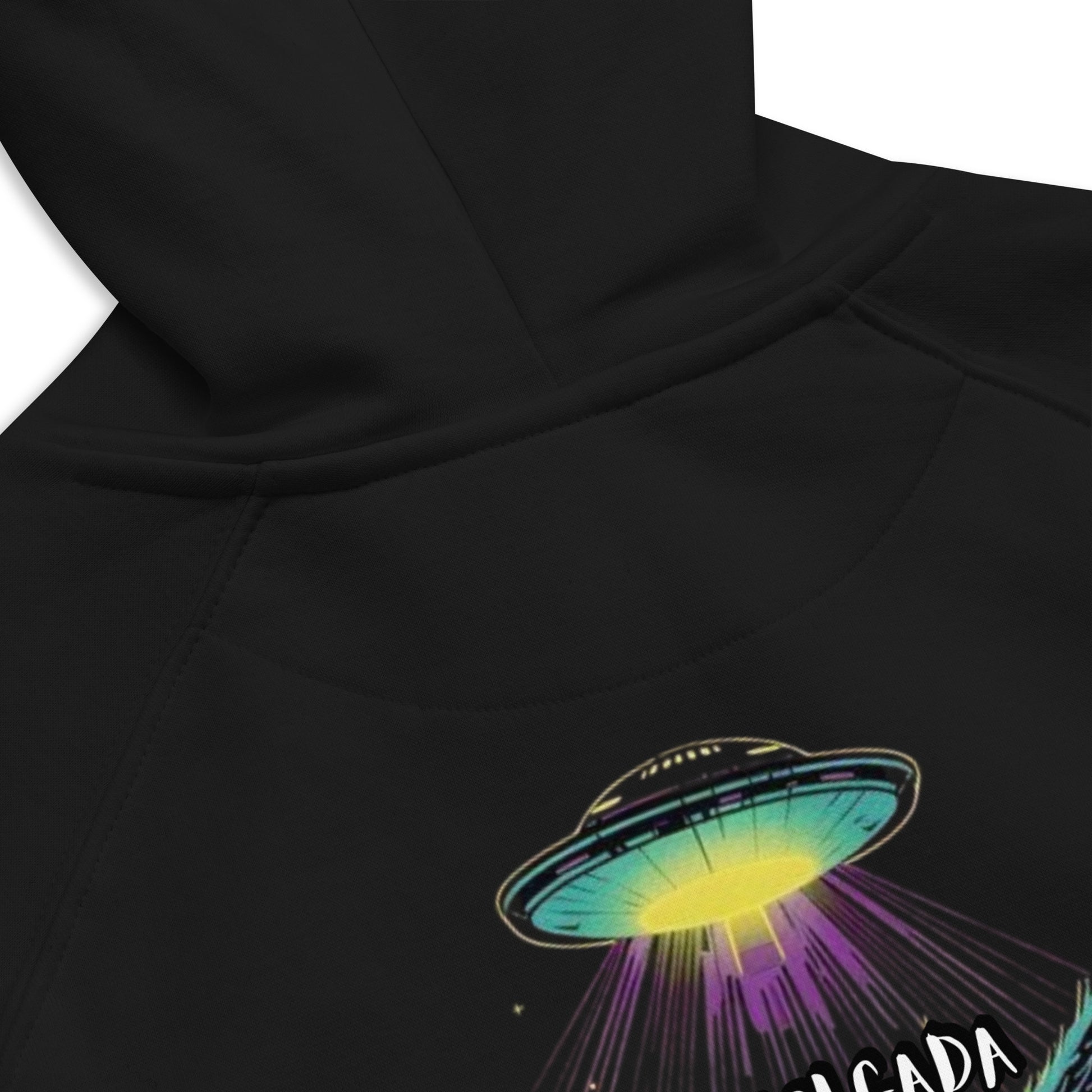 🔵🛸🐱 SUDADERA GATO OVNI - UNISEX 👽🛸🔵.