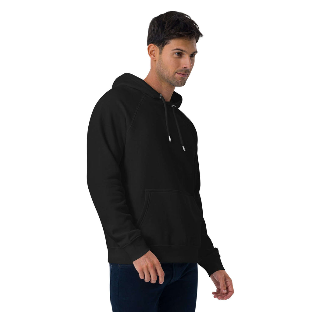 🔵🎭 SUDADERA ROLES - UNISEX 🎭 en color negro, cómoda y con estilo urbano, ideal para todos los géneros.