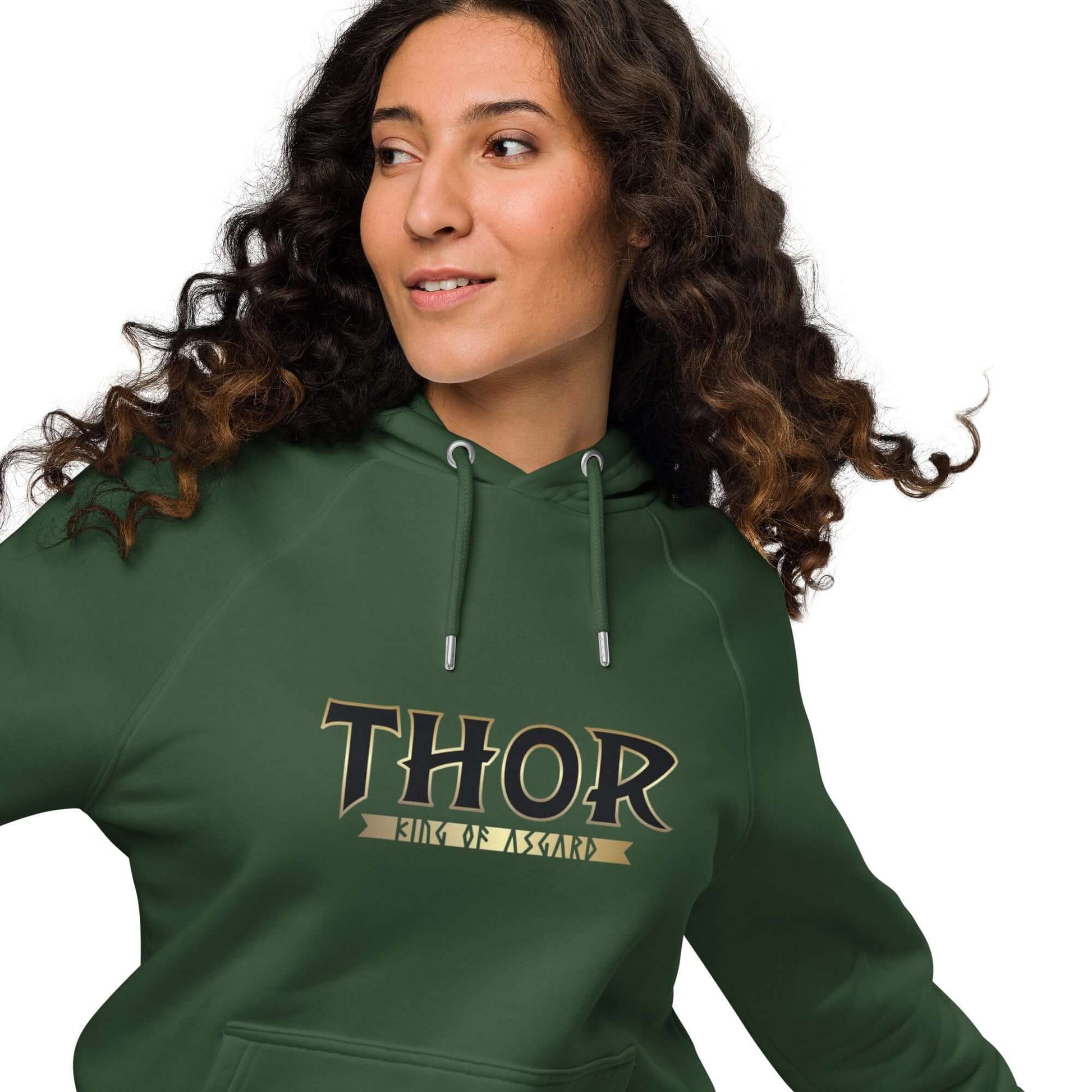 SUDADERA THOR con capucha unisex, diseño nórdico, cómoda y estilosa, perfecta para mostrar personalidad.